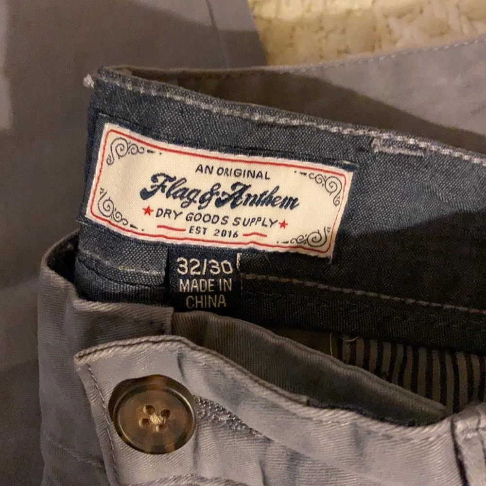 Flag & Anthem Portland Chino‎ Relaxed Grey